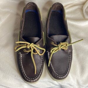 Sperry top-sider leather